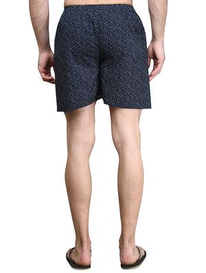 navy blue printed boxer - 17542393 - Standard Image - 3