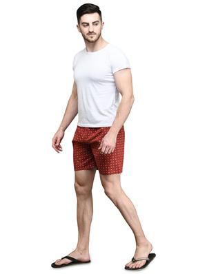 red printed boxer - 17542395 - Standard Image - 4