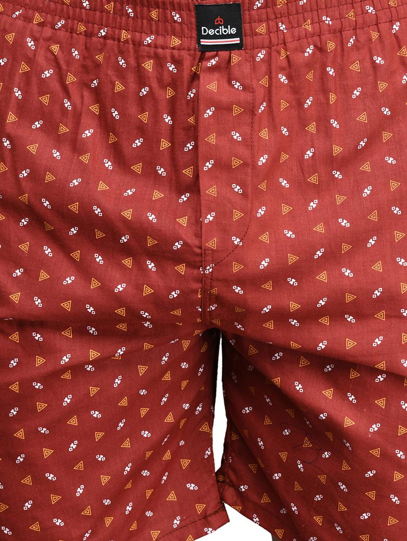 red printed boxer - 17542395 - Zoom Image - 5