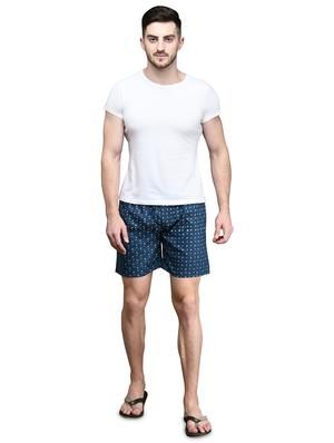 navy blue printed boxer - 17542396 - Standard Image - 4