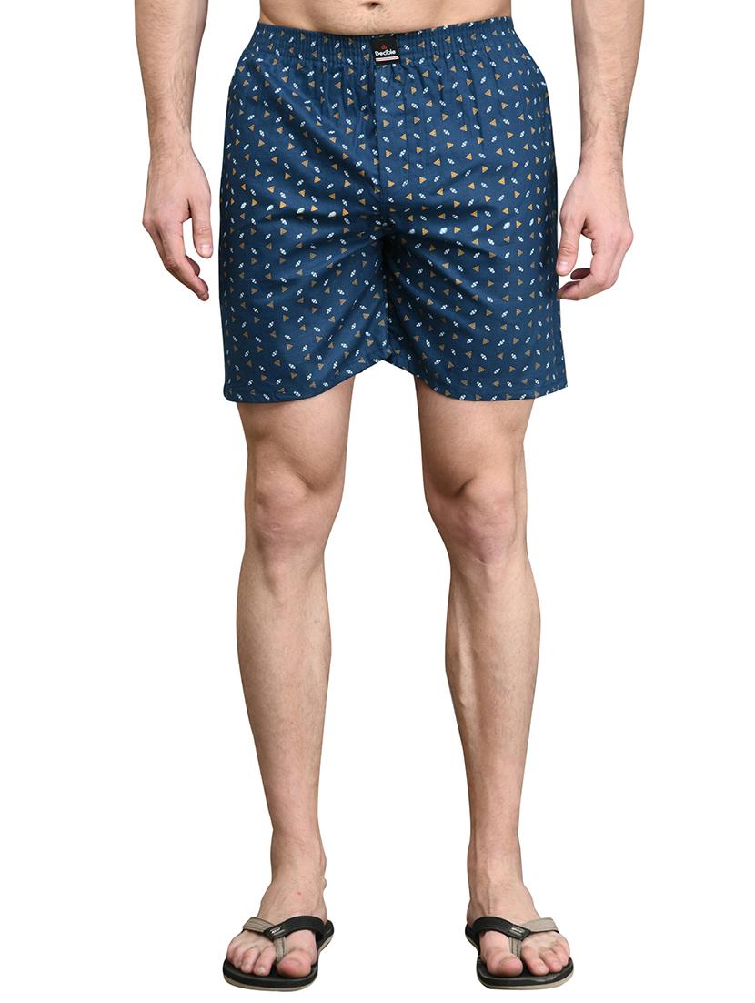 navy blue printed boxer - 17542396 - Zoom Image - 1