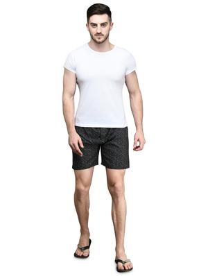 black printed boxer - 17542399 - Standard Image - 4