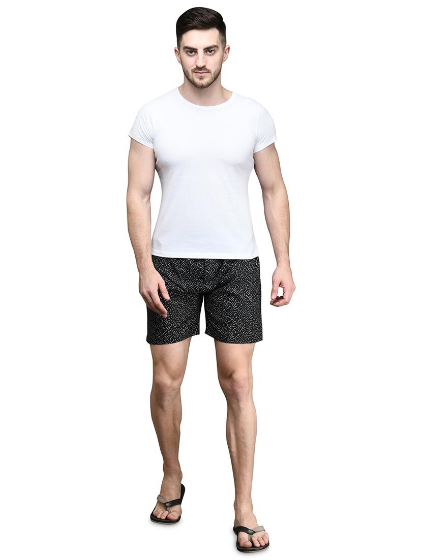 black printed boxer - 17542399 - Zoom Image - 4
