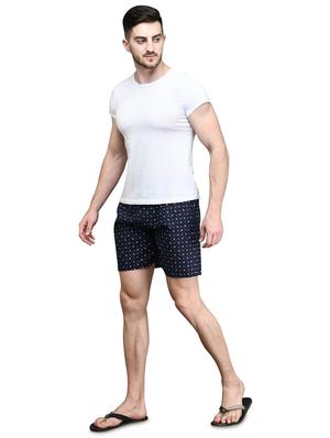 navy blue printed boxer - 17542400 - Standard Image - 4