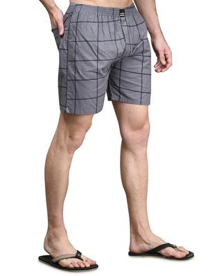 grey checkered boxer - 17542402 - Standard Image - 2