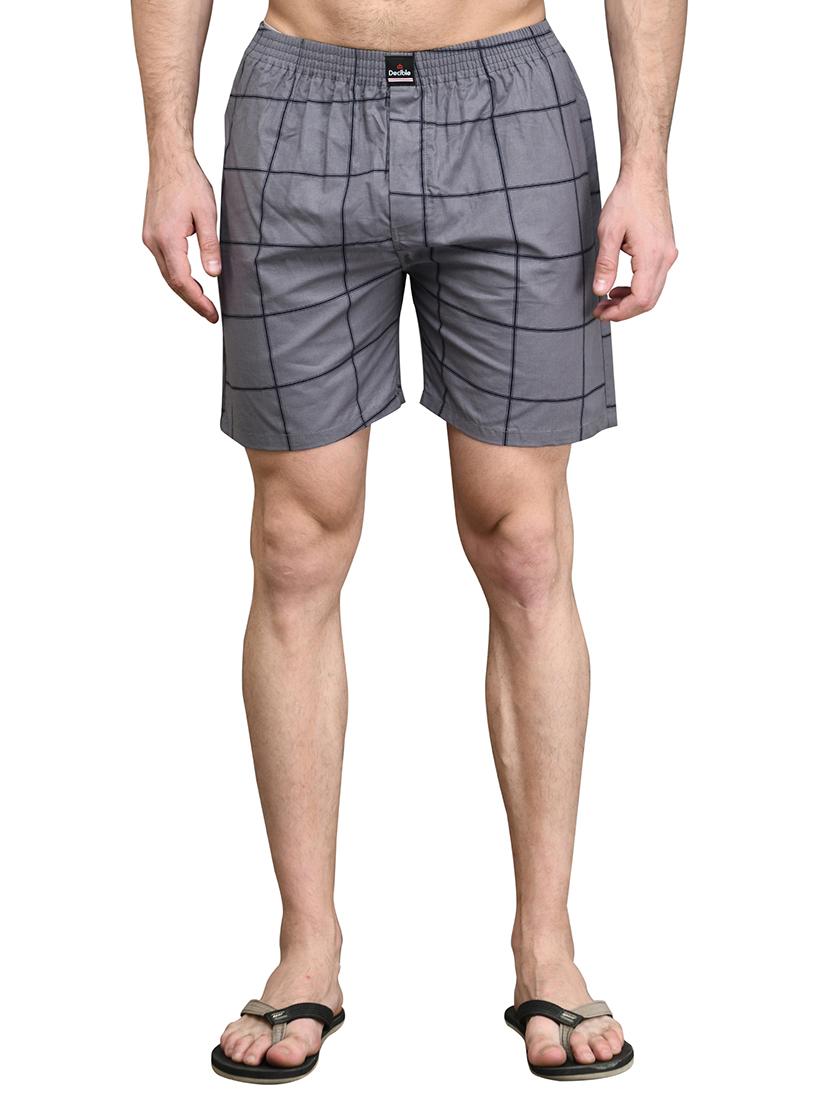 grey checkered boxer - 17542402 - Zoom Image - 1