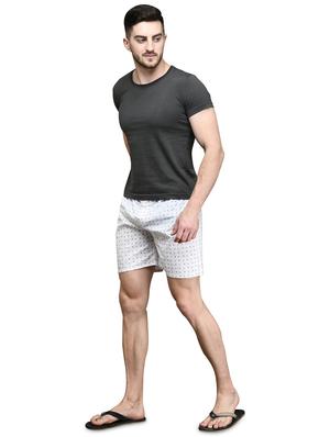 white printed boxer - 17542403 - Standard Image - 4
