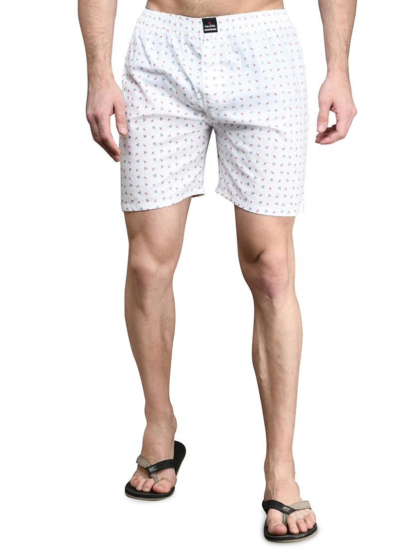 white printed boxer - 17542403 - Zoom Image - 1