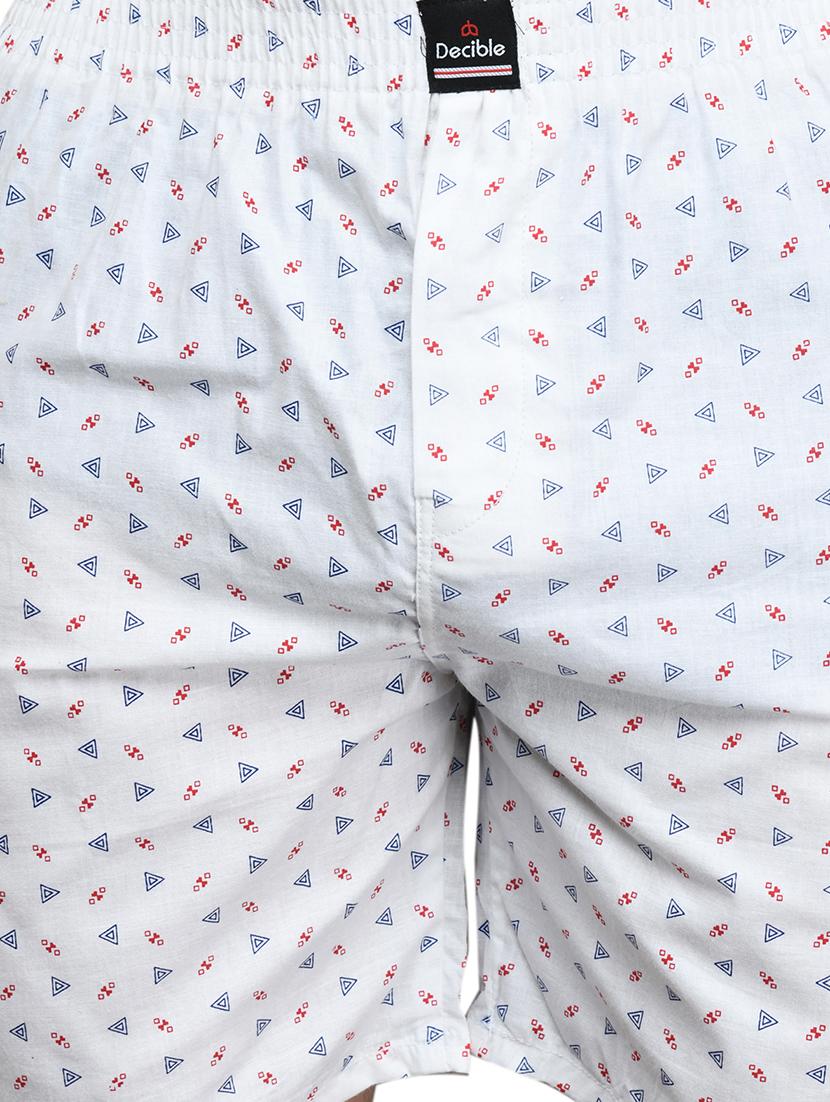 white printed boxer - 17542403 - Zoom Image - 5
