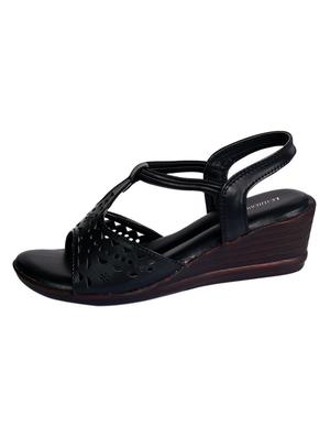 leatherwood1 synthetic leather casual wedges sandal for women's (brown) 888634 - 17542411 - Standard Image - 2