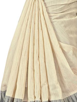 striped bhagalpuri saree with blouse - 17542425 - Standard Image - 3