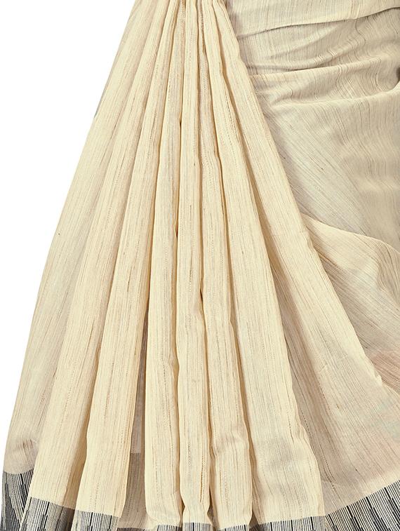 striped bhagalpuri saree with blouse - 17542425 - Zoom Image - 3
