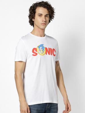 white printed t-shirt - 17542428 - Standard Image - 2