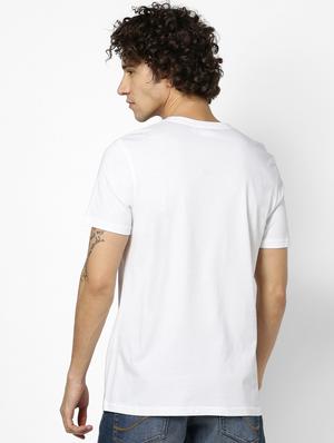 white printed t-shirt - 17542428 - Standard Image - 3