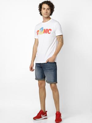 white printed t-shirt - 17542428 - Standard Image - 4