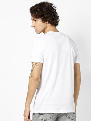white printed t-shirt - 17542431 - Standard Image - 3