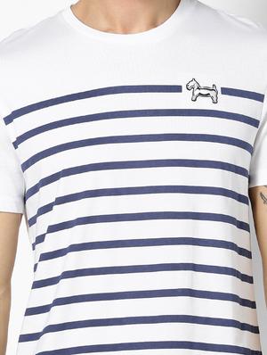 white striped t-shirt - 17542433 - Standard Image - 5