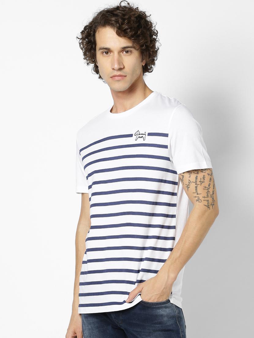 white striped t-shirt - 17542433 - Zoom Image - 1