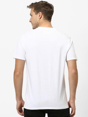white printed t-shirt - 17542440 - Standard Image - 3