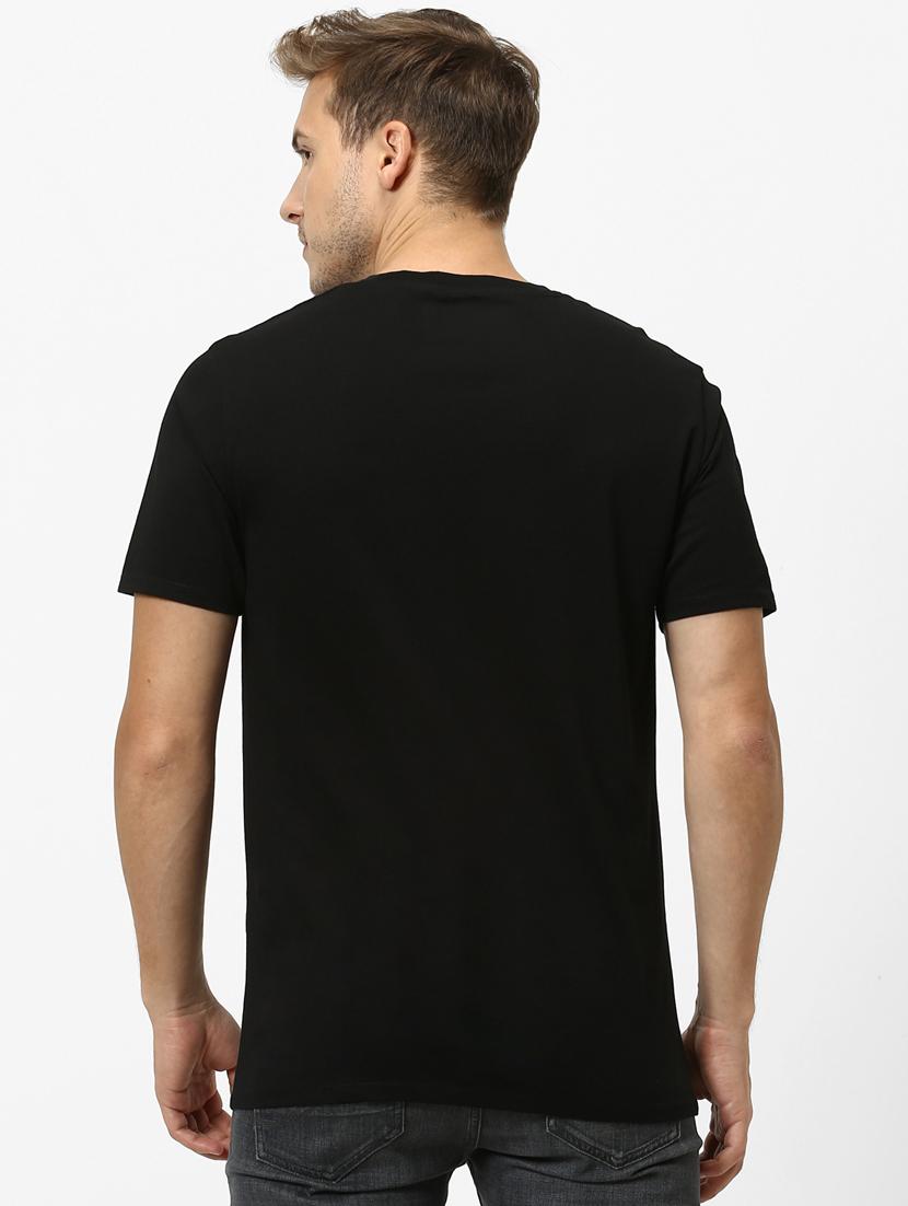 black printed t-shirt - 17542441 - Zoom Image - 3