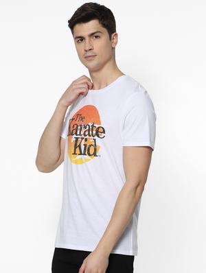 white printed t-shirt - 17542456 - Standard Image - 2