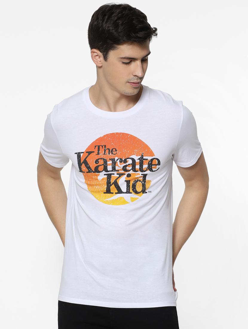 white printed t-shirt - 17542456 - Zoom Image - 1