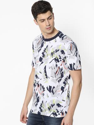 white printed t-shirt - 17542466 - Standard Image - 2