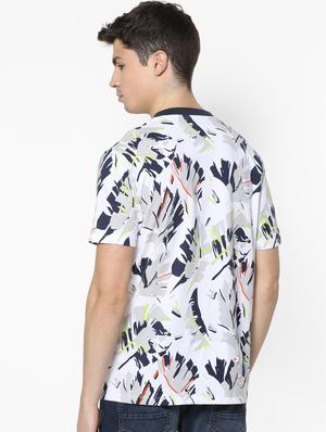 white printed t-shirt - 17542466 - Standard Image - 3