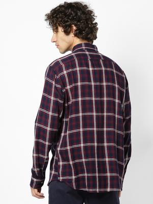 red checkered casual shirt - 17542561 - Standard Image - 3