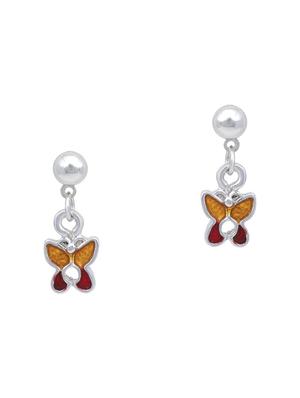 purple metal drop earring - 17542748 - Standard Image - 2