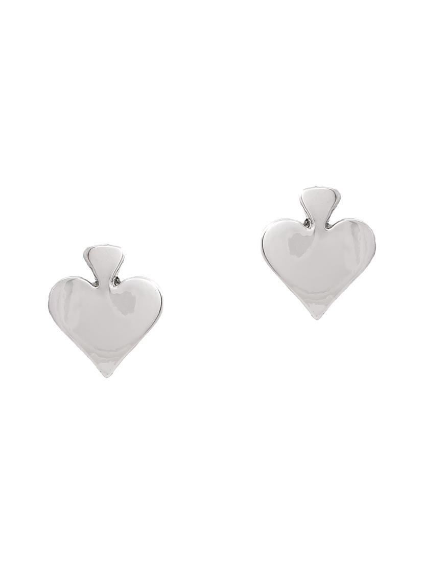 silver metal studs earring - 17542765 - Zoom Image - 2