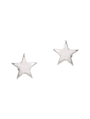 silver metal studs earring - 17542767 - Standard Image - 2