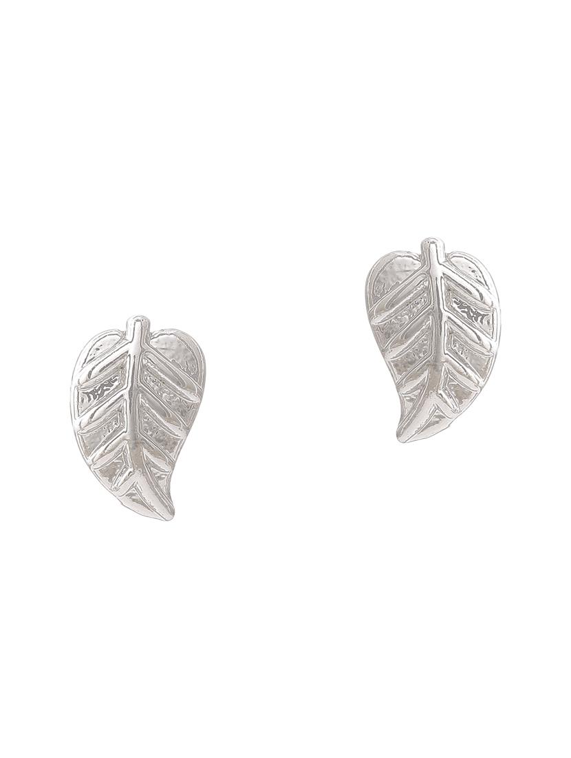 silver metal studs earring - 17542806 - Zoom Image - 2