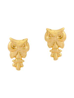 gold metal studs earring - 17542813 - Standard Image - 2