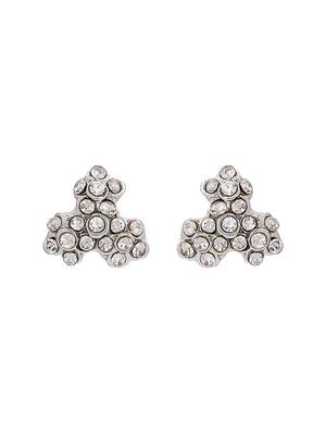 silver metal studs earring - 17542855 - Standard Image - 2