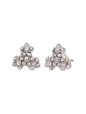 silver metal studs earring - 17542855 - Standard Image - 3