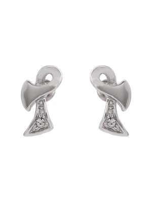 silver metal studs earring - 17542858 - Standard Image - 2