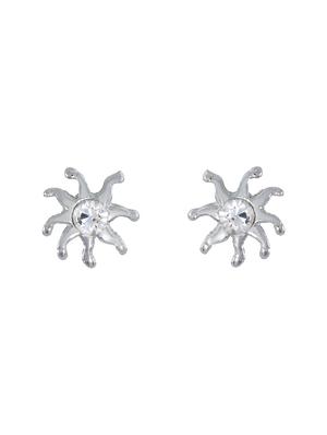 silver metal studs earring - 17542878 - Standard Image - 2