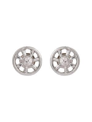silver metal studs earring - 17542882 - Standard Image - 2
