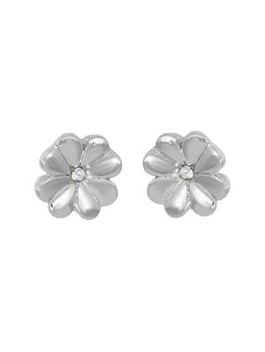 silver metal studs earring - 17542893 - Standard Image - 2