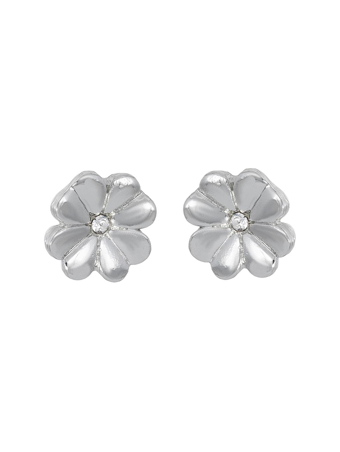 silver metal studs earring - 17542893 - Zoom Image - 2