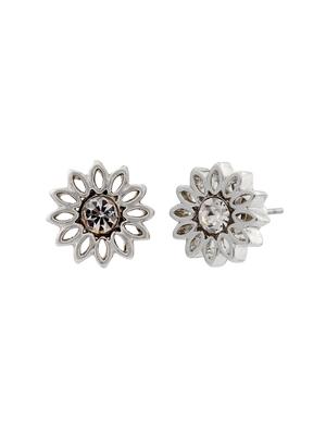 silver metal studs earring - 17542895 - Standard Image - 2