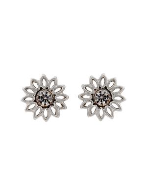 silver metal studs earring - 17542895 - Standard Image - 3