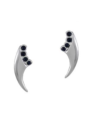 blue metal studs earring - 17542918 - Standard Image - 2