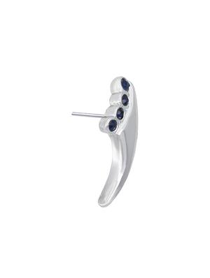 blue metal studs earring - 17542918 - Standard Image - 4