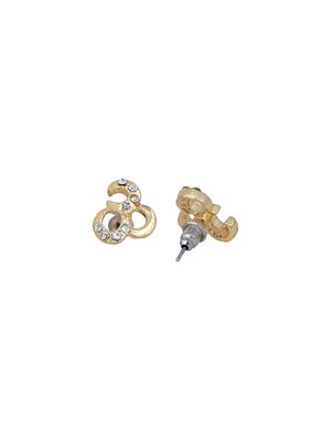 silver metal studs earring - 17542924 - Standard Image - 3