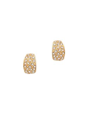 gold metal studs earring - 17542937 - Standard Image - 2