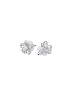 red metal studs earring - 17542999 - Standard Image - 3
