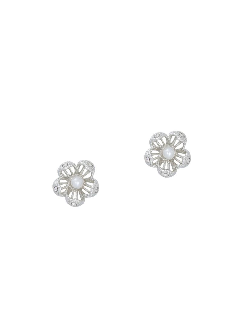 red metal studs earring - 17542999 - Zoom Image - 2
