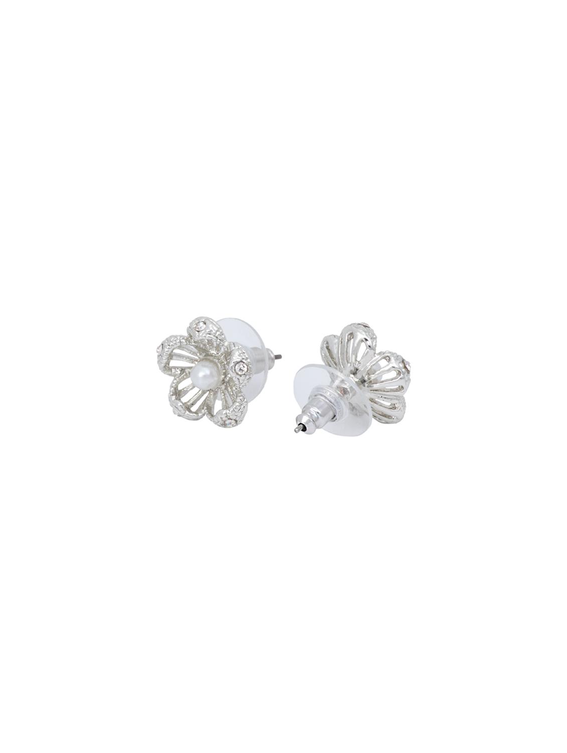 red metal studs earring - 17542999 - Zoom Image - 3